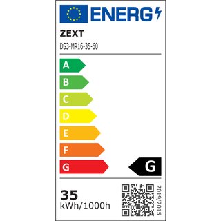 10x Halogenlampe MR16 G5,3 12V 35W