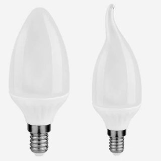 E14 4W 6.5W LED Lampe Kerze Windstoß Kerzenlampe warmweiß