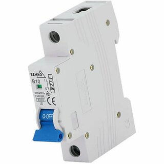 Leitungsschutzschalter LS-Schalter Sicherungsautomat 1-polig B 2A