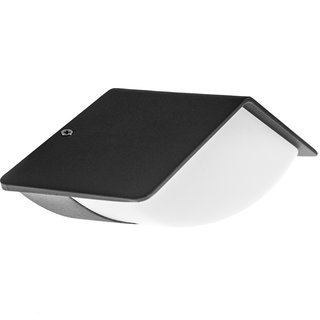 LED Aussenwandleuchte Fassaden Aussenleuchte Auenlampe Wandleuchte IP65 IK08 EL1-K-007GR 3000K
