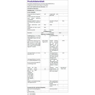 SET 3 x LED Mbeleinbauleuchte Unterschrankmontage Barri 3 x 1,5W 230V LED 3000K