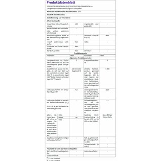 SET 3 x LED Mbeleinbauleuchte Unterschrankmontage Barri 3 x 1,5W 230V LED 6400K