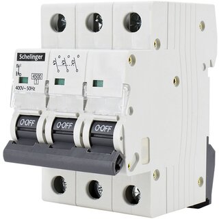 Leitungsschutzschalter LS-Schalter Sicherungsautomat 6A bis 63A 1-polig 3-polig