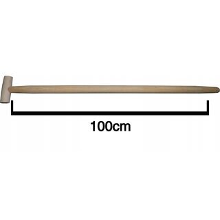 3x Set Spatenstiel Grabegabel Spatengabel Stiel Holzstiel T Griff 100cm  36 Buche Holz