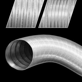 Aluminium-Rohre zur Lftung - versch. Durchmesser - 3m Lnge