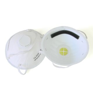Schutzausrstung Garten - versch. Produkte Anti-Staub-Maske mit Ventil FFP2
