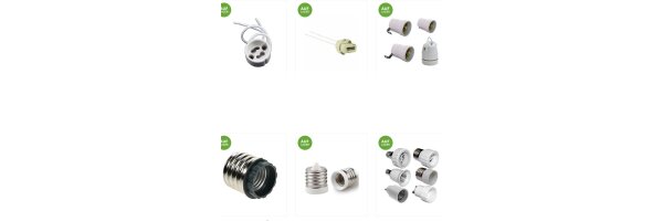 Adapter & Fassungen