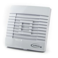 Airroxy pRestige – Besonders leiser Bad‑ und Wohnraumventilator mit Schwerkraftjalousie