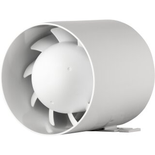 Amslight Ventilator ARC – Leistungsstarker Rohrventilator für Kanal- und Außenmontage Ø 100,Ø120,Ø150 Weiß