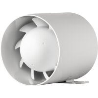 Amslight Ventilator ARC – Leistungsstarker Rohrventilator für Kanal- und Außenmontage Ø 100,Ø120,Ø150 Weiß