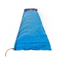 Amslight Wasserrutsche 4,88 m – Garten‑Wasserspiel für Kinder, Anschluss an Gartenschlauch, PVC, inkl. Reparatur‑Patch