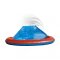 Amslight Wasserrutsche 4,88 m – Garten‑Wasserspiel für Kinder, Anschluss an Gartenschlauch, PVC, inkl. Reparatur‑Patch