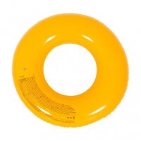 Aufblasbarer Schwimmring Donut Blau, Einhorn – 90 cm, farbig, langlebiges PVC, ideal für Pool, Strand & Sommer