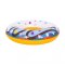 Aufblasbarer Schwimmring Donut Blau, Einhorn – 90 cm, farbig, langlebiges PVC, ideal für Pool, Strand & Sommer