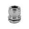 Messing-Kabelverschraubung MG metrisch mit Gegenmutter und Gummidichtung IP68 wasserdicht Nickel vernickelt -40°C bis +200°C MG12 bis MG63