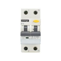 RCBO 2-polig B/C 16A/25A 30mA Typ A – Fehlerstrom-Leitungsschutzschalter 6kA, DIN-Schiene, 230V AC, IP20, EU-konform
