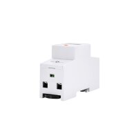 1 Phasen Energiezähler 10 80A Digitaler Stromindikator LED Impulsanzeige DIN Schiene TH35 230V AC Präzise Verbrauchskontrolle