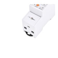 1 Phasen Energiezähler 10 80A Digitaler Stromindikator LED Impulsanzeige DIN Schiene TH35 230V AC Präzise Verbrauchskontrolle