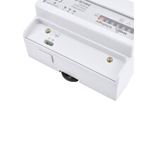 3 Phasen Energiezähler 20 100A Mechanischer Stromindikator Robuster Ferraris Zähler DIN  Schiene TH35 Zuverlässige Verbrauchskontrolle