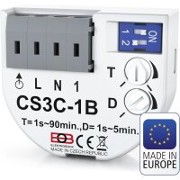 ELEKTROBOCK CS3C-1B Zeitrelais - Nachlaufrelais 230 V mit...