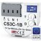 ELEKTROBOCK CS3C-1B Zeitrelais - Nachlaufrelais 230 V mit Steckklemmen - Verzögerte Einschaltung - Für Lüfter & Beleuchtung - Unterputz