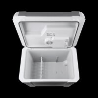 Thermo Kühlbox mit Heizfunktion 35L 12V/230V, ECO/MAX, Rollen & Griff, leise Peltier-Technik