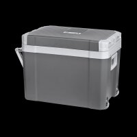 Thermo Kühlbox mit Heizfunktion 35L 12V/230V, ECO/MAX, Rollen & Griff, leise Peltier-Technik