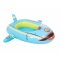 Aufblasbares Kinder Flugzeug Boot  Robustes PVC?Spielboot für Strand & Pool, 84 x 89 x 25,5 cm farbenfrohes Design