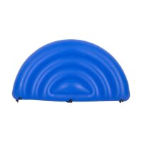 Amslight Großer Aufblasbarer Pool Liegestuhl Komfort Luftmatratze mit Rückenlehne, Robustes PVC, 207 x 105 x 71 cm