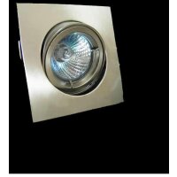 Einbaustrahler KW50 schwenkbar Eisen Einbauspot LED Halogen Fassung GU10 G5,3