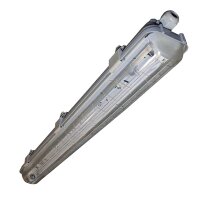 Set LED Feuchtraumleuchte incl. Röhren Wannenleuchte Keller