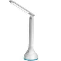 LED Tischleuchte dimmbar Schreibtischlampe Lampe Büro Weiß Flexible Akku RGB