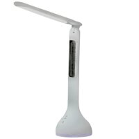 LED Tischleuchte dimmbar Schreibtischlampe Lampe Büro Weiß Flexible Akku RGB