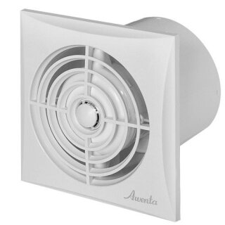 Leise Ventilator Badlüfter 100 125 Wand Kugellager Timer Silence WZ