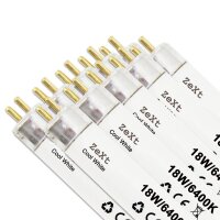 10x Leuchtstofflampe 18W Leuchtstoffröhre 864 Neonlampe 60cm T8 Tageslicht - 6400K