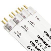 4x Leuchtstofflampe 18W Leuchtstoffröhre 864 Neonlampe 60cm T8 Tageslicht - 6400K