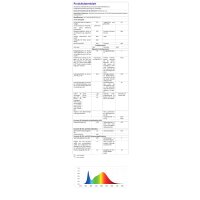 LED Hängeleuchte Bürolampe 113cm 30W 4000K Lampe QUALIS Anthrazit