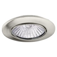 SET Einbaustrahler Deco schwenkbar LED Eisen Weiß Chrom Schwarz Messing inc GU10