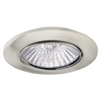 SET Einbaustrahler Deco schwenkbar LED Eisen Weiß Chrom Schwarz Messing inc GU10