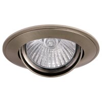 Einbaustrahler Verde schwenkbar LED Eisen Weiß Chrom Schwarz Messing in GU10