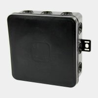 Abzweigdose V6 Verteilerkasten 85x84x41mm IP54 Schwarz Grau Weiß Braun