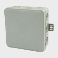 Abzweigdose V6 Verteilerkasten 85x84x41mm IP54 Schwarz Grau Weiß Braun