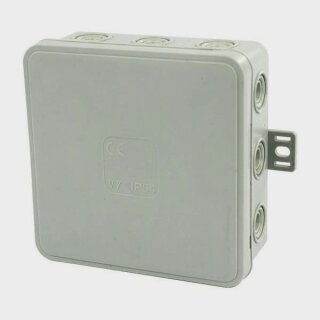 Abzweigdose V6 Verteilerkasten IP54 85x84x41mm 1 Stück Grau