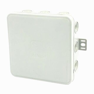 Abzweigdose V6 Verteilerkasten IP54 85x84x41mm 10 Stück Weiß