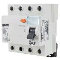 Fehlerstromschutzschalter FI-Schutzschalter TYP:A  4P 40A...