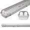 LED Feuchtraumleuchte 2x60cm 2x120cm 2x150cm