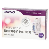 Unterstromzähler Hutschiene MID digital 1-Phase OR-WE-521