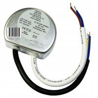 LED Trafo IP67 rund Rundnetzteil 12V/DC Treiber 10W 15W 20W 25W 30W Wasserfest IP67 Unterputzdose 12V