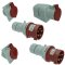 CEE Stecker Steckdose 16A 32A 4P 5P 400V IP44, IEC-60309, 3P+E, 3P+N+E. Starkstr