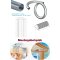 Alu-Flex-Rohr 2,60m Flexrohr Ø 95 mm 95mm Alurohr Flexschlauch Schlauch Aluminium Aluflexrohr flexibles Aluminiumrohr Aluflex Hitzebeständig AF